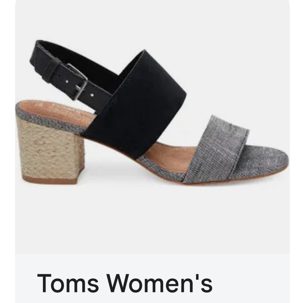 Toms Poppy sandals. Good condition. Size 7